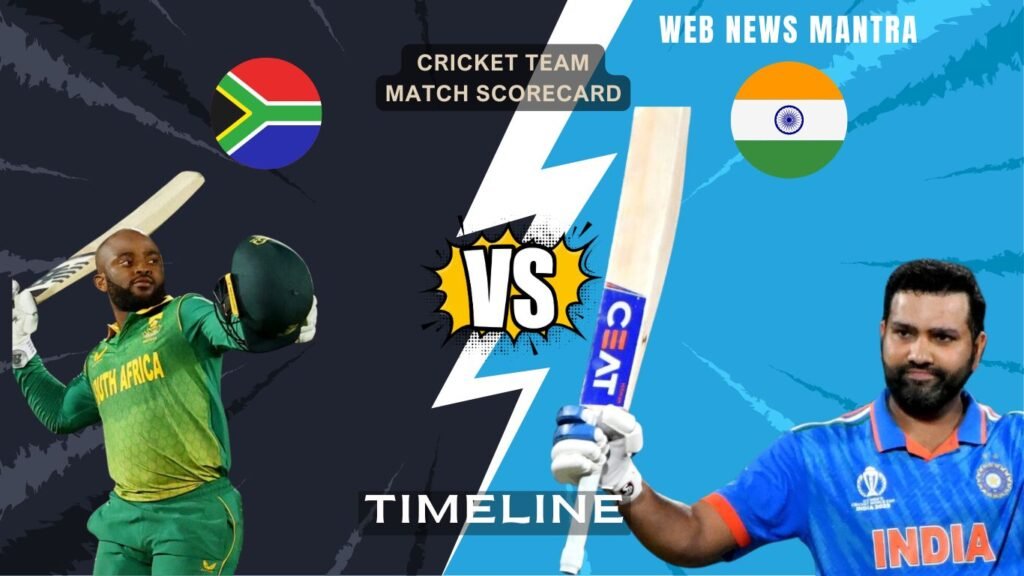 india national cricket team vs south africa national cricket team match scorecard