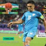 India National Football Team VS Uzbekistan National Football Team Timeline