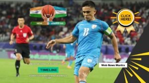 India National Football Team VS Uzbekistan National Football Team Timeline